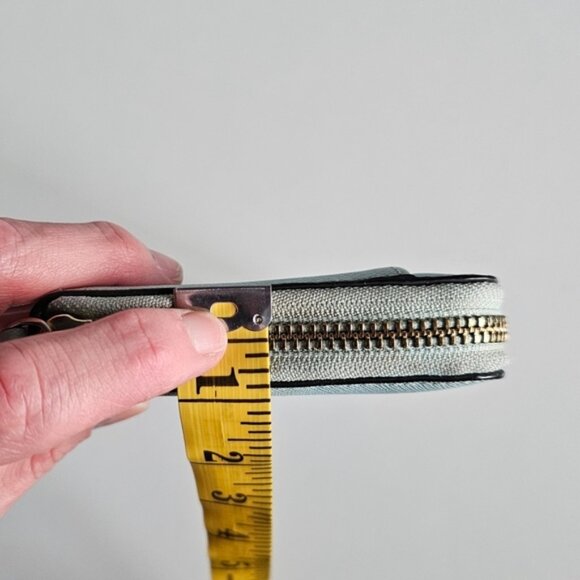 Kate Spade Neda Newberry Lane Zip Around Wallet Mint Green - Picture 14 of 14